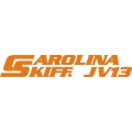 Carolina Skiff JV13 Boat Decal/Sticker 13.5''wide x 3''high!